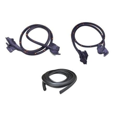 Fairchild Industries Kg4086 - 1968-1969 Chevrolet Camaro Door Seal, Trunk Seal Kit KG4086